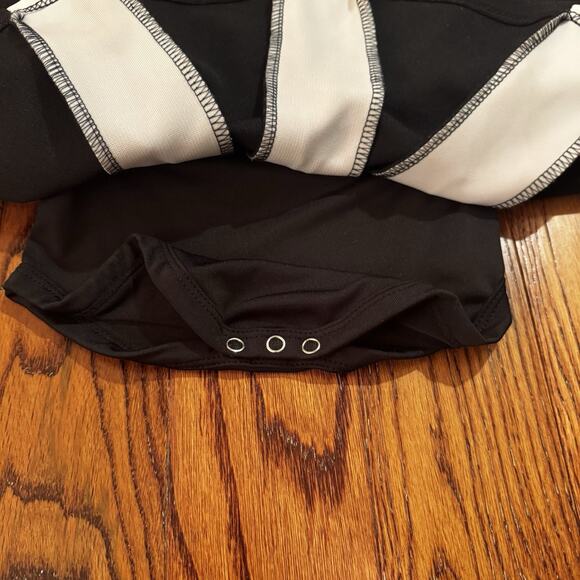 New Orleans Saints Fleur-de-Lis Cheerleader Bodysuit Dress Baby Girl 12 Months - Picture 5 of 12